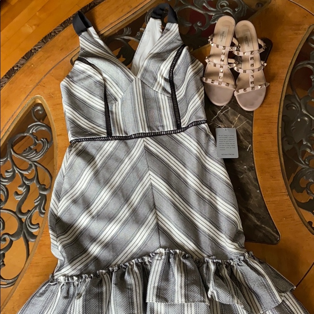 Black and white dress by Adelyn Rae